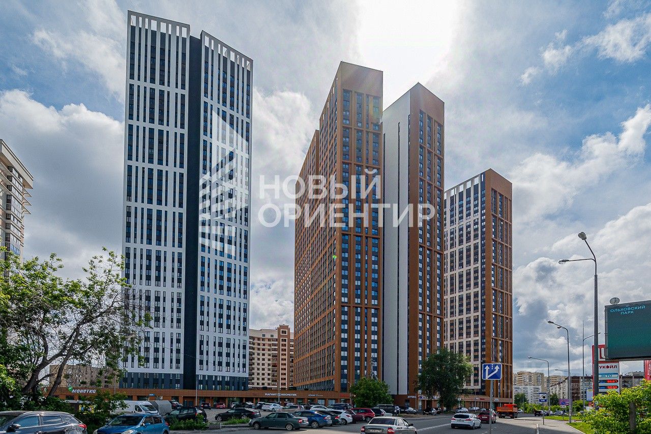 Купить однокомнатную квартиру 48,2м² ул. Готвальда, 24, Екатеринбург,  Свердловская область, м. Уральская - база ЦИАН, объявление 303998934