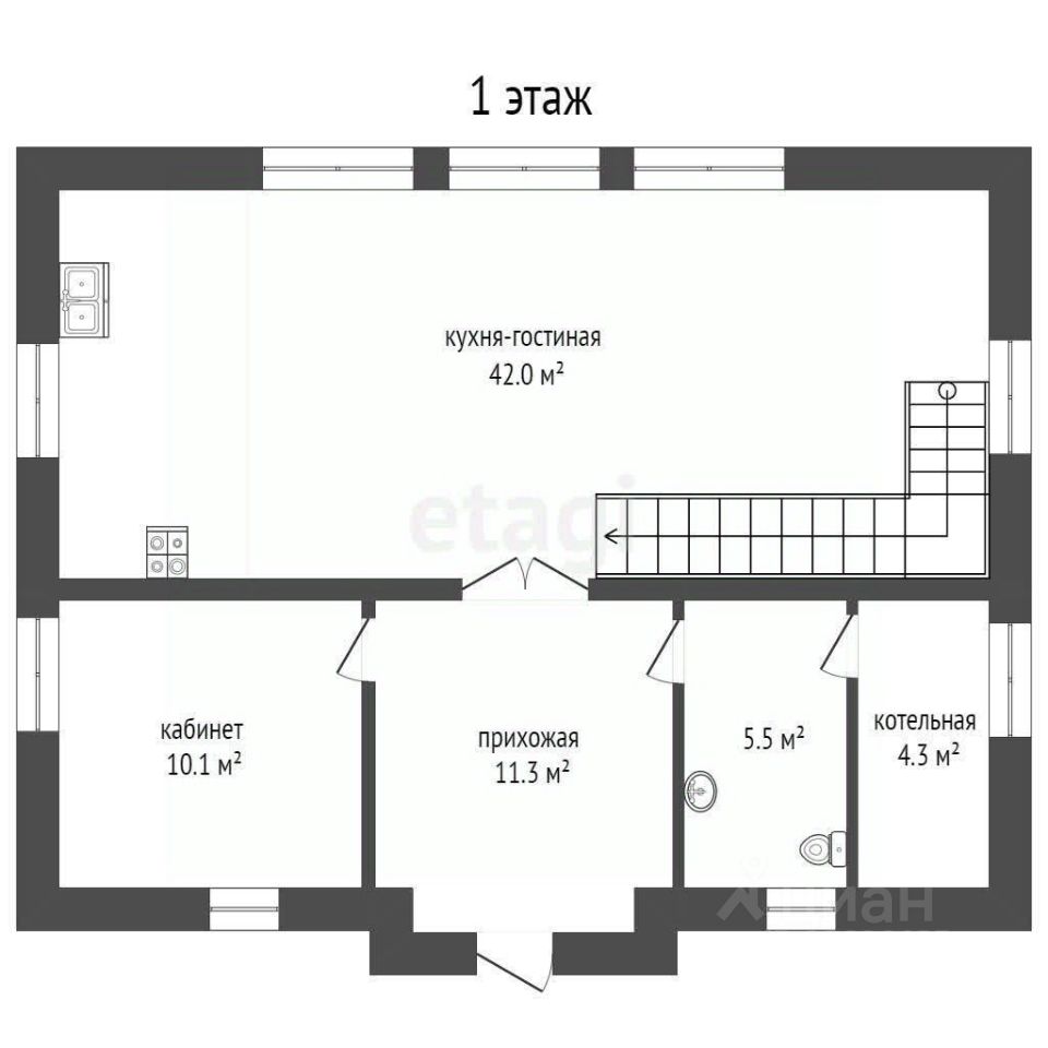 Купить дом 4,3сот. Москва, № 118 квартал, м. Филатов Луг - база ЦИАН,  объявление 303970638