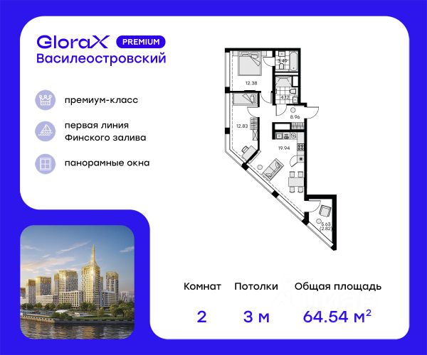 ЖК «GloraX Premium Василеостровский»