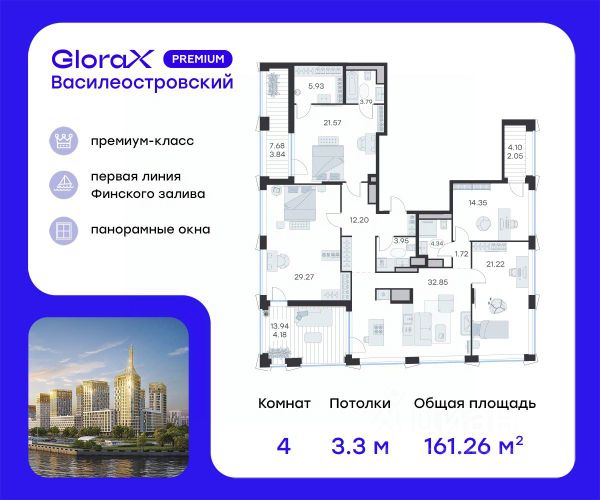 ЖК «GloraX Premium Василеостровский»