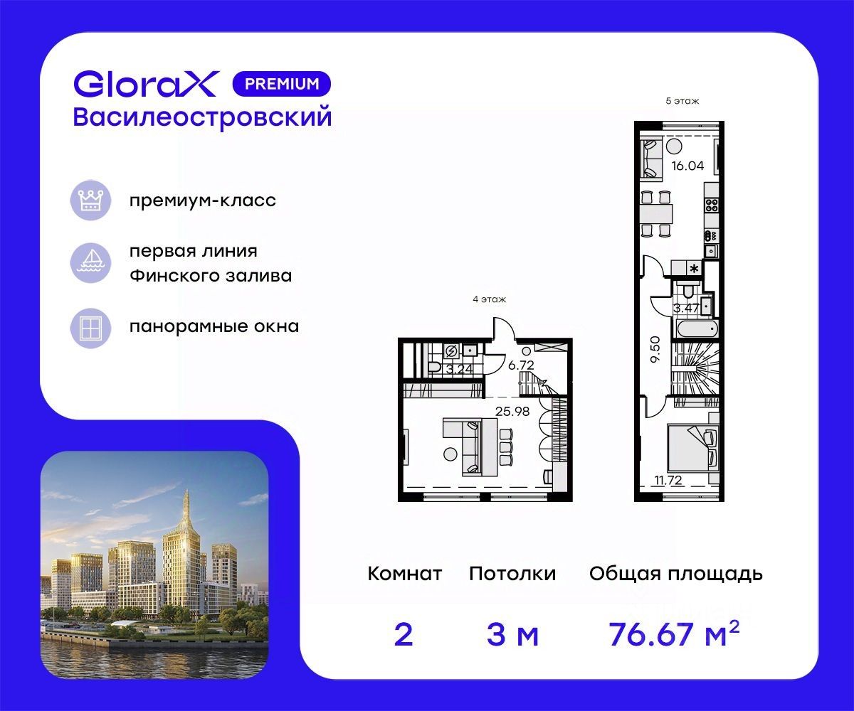 Двухуровневые квартиры в Санкт-Петербурге, цены на двухэтажные квартиры.  Найдено 197 объявлений.