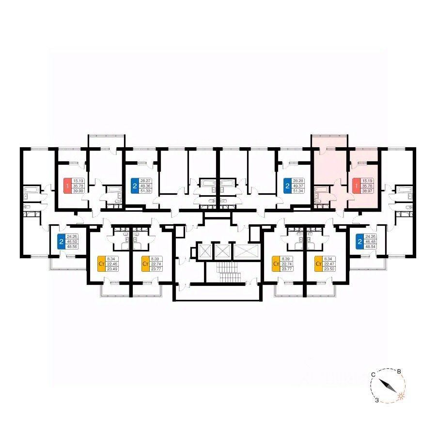 Продаю однокомнатную квартиру 38м² Химки, Московская область, Химки  городской округ, Планерная микрорайон, м. Молжаниново - база ЦИАН,  объявление 304047269