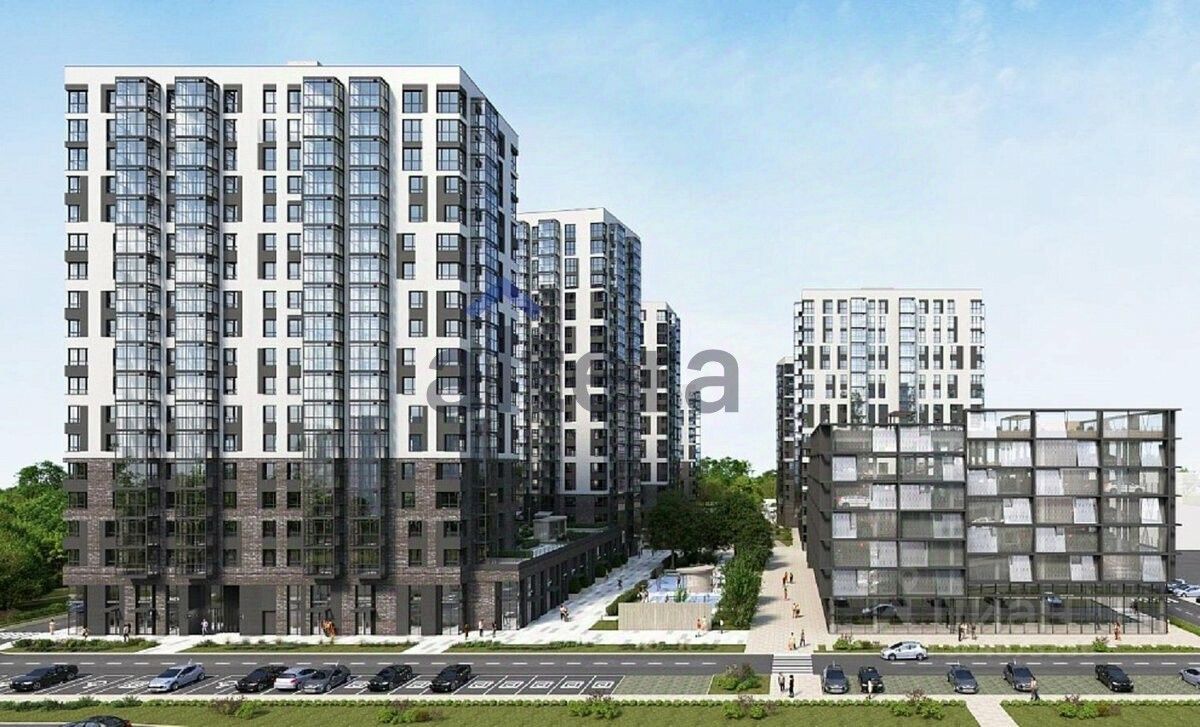 Купить квартиру-студию 27м² ул. Симонова, 16, Казань, Татарстан респ., м.  Авиастроительная - база ЦИАН, объявление 304073136