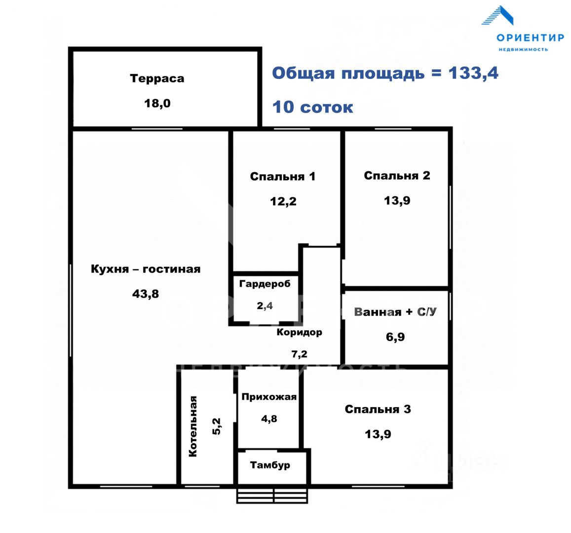 Продаю дом 10,8сот. 5, Свердловская область, Сысертский городской округ,  Каменка СНТ - база ЦИАН, объявление 303390470