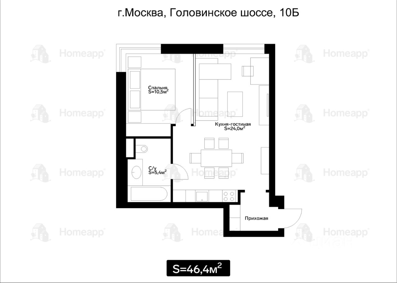 Купить квартиру вторичка на шоссе Головинское в Москве, продажа квартир на  вторичном рынке. Найдено 34 объявления.