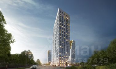 2-комн.кв., 46 м², этаж 31