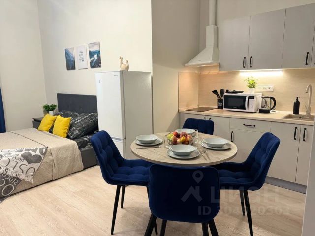 Студия, 28 м², 2/4 этаж