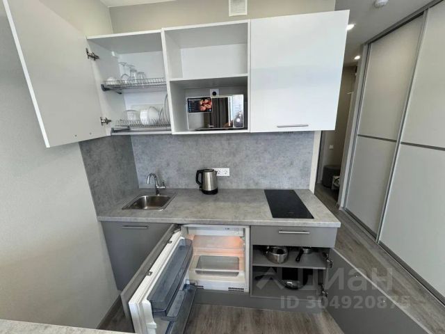 Студия, 27 м², 15/22 этаж