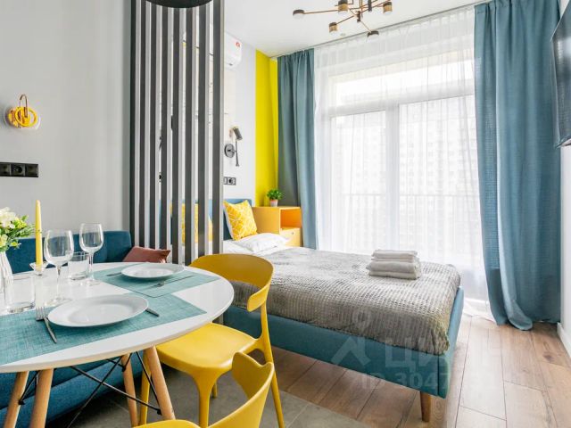 Студия, 18 м², 8/18 этаж