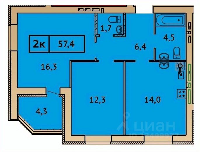 Купить Однокомнатную Квартиру В Иваново Пустошь Бор