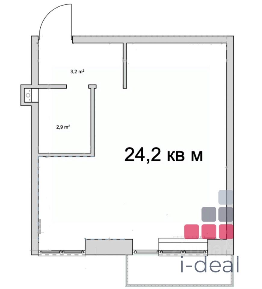 Продается1-комн.квартира,30,1м²