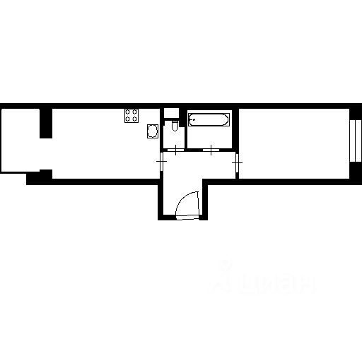 1-комн., 48 м², 5/9 этаж