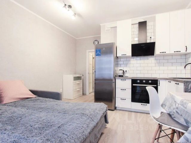 Студия, 27 м², 3/9 этаж