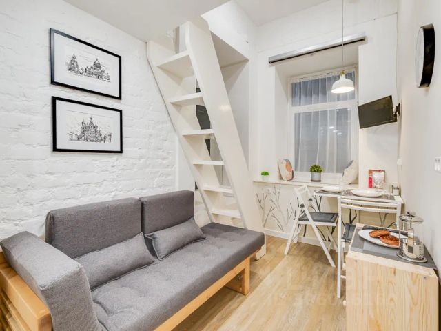 Студия, 14 м², 1/4 этаж