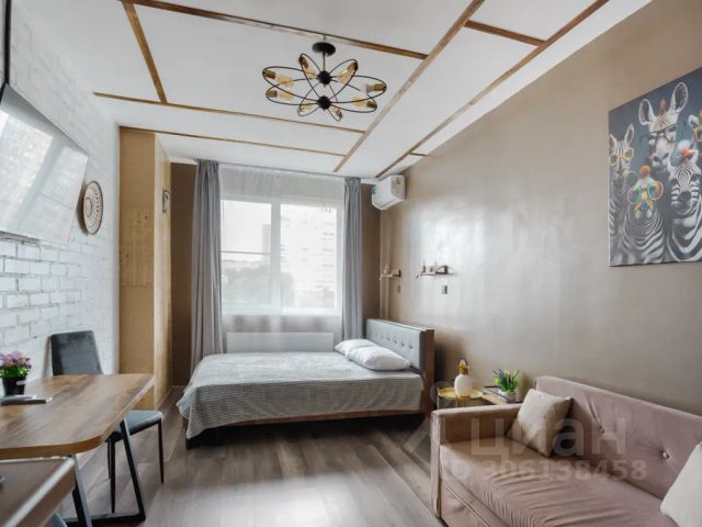 Студия, 25 м², 15/25 этаж