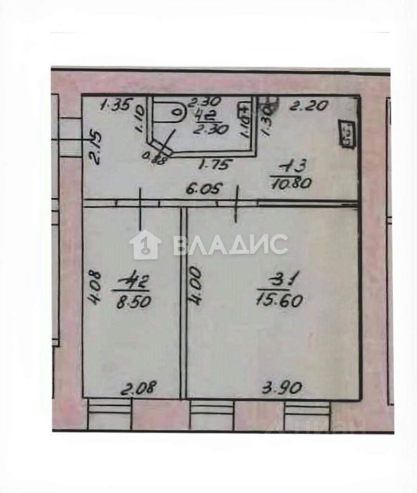 Продается2-комн.квартира,37,2м²