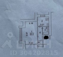 1-комн.кв., 39 м², этаж 10