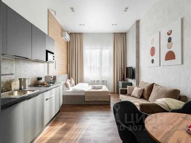 1-комн. апарт., 27 м², 1/1 этаж