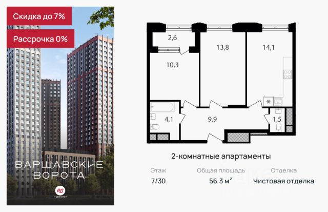 ЖК «МФК Варшавские ворота»