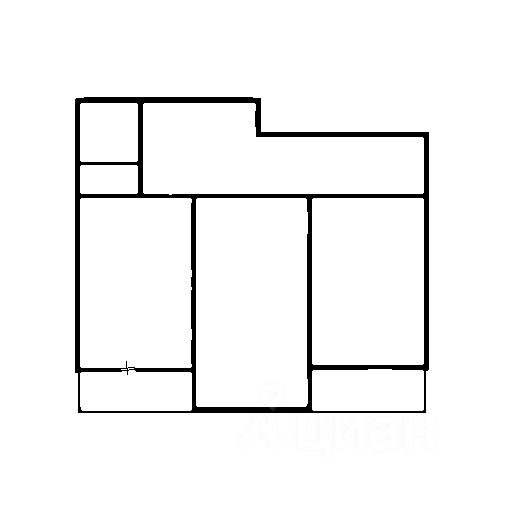 Планировка этой квартиры по данным Циан