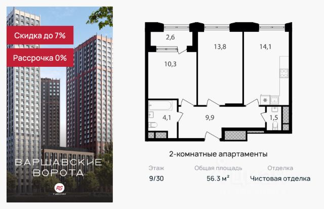 ЖК «МФК Варшавские ворота»