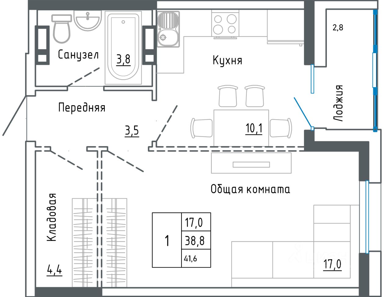 Купить 1-комнатную квартиру в Уссурийске, продажа однокомнатных квартир во  вторичке и первичке на Циан. Найдено 231 объявление