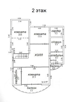 2-этаж. дом 247 м²