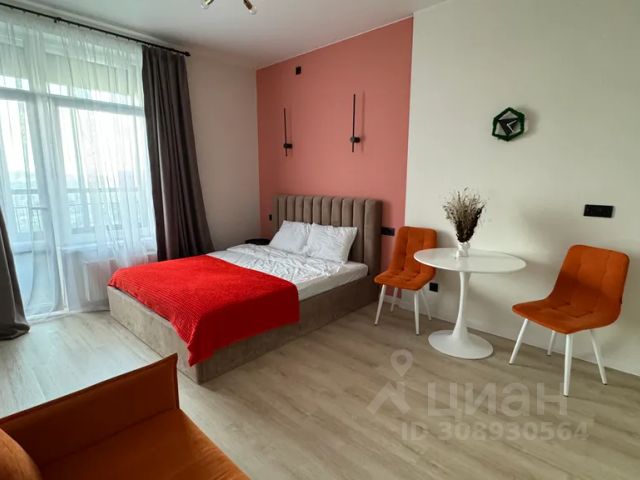 Студия, 33 м², 15/25 этаж