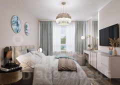 2-комн.кв., 52 м², этаж 6