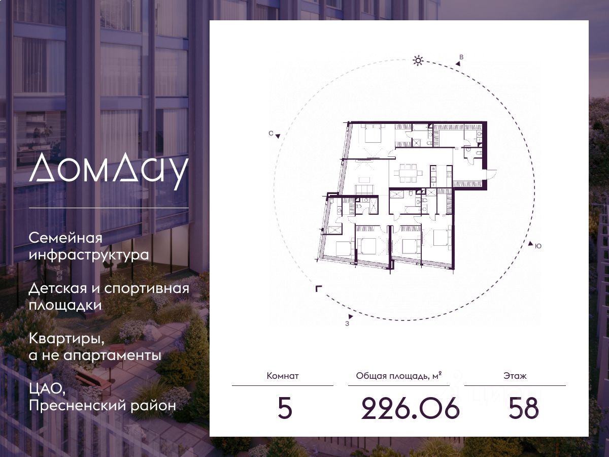 ПродажаквартирвтерриторииМосковскиймеждународныйделовойцентрМосква-СитивМоскве