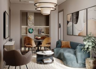 1-комн.кв., 44 м², этаж 8