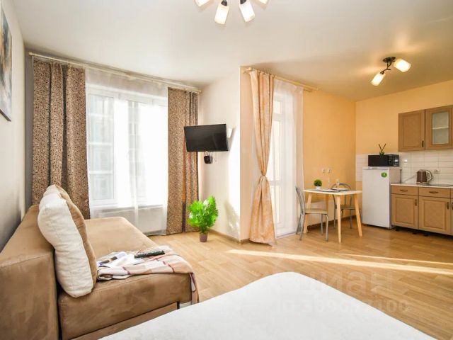 Студия, 34 м², 16/25 этаж