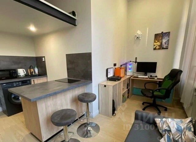 Апартаменты-студия, 28 м², 4/5 этаж