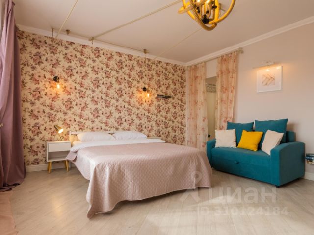 1-комн. апарт., 46 м², 1/1 этаж