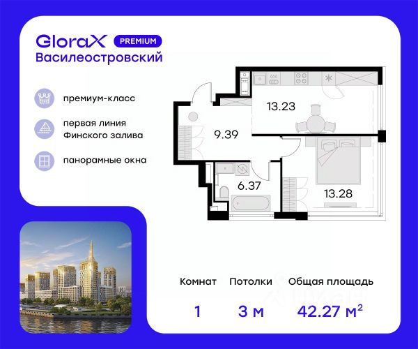 ЖК «GloraX Premium Василеостровский»