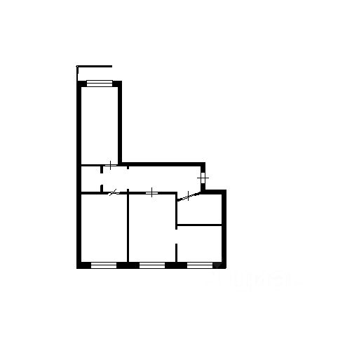 3-комн., 59,3 м², 3/9 этаж
