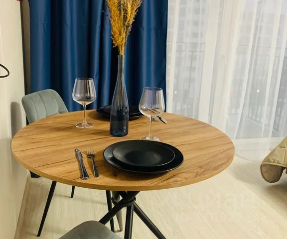 Студия, 34 м², 6/17 этаж