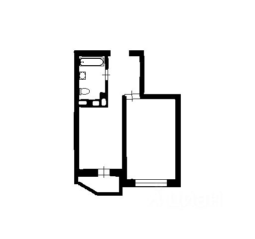1-комн., 34,7 м², 3/16 этаж