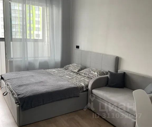 Студия, 30 м², 13/17 этаж