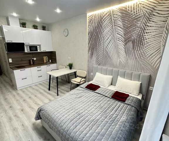 Студия, 30 м², 13/22 этаж