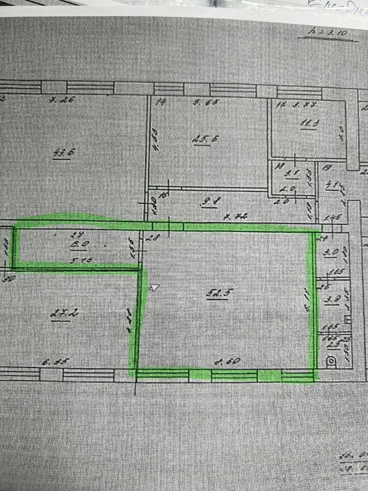 Продаетсясвободноеназначение,61м²