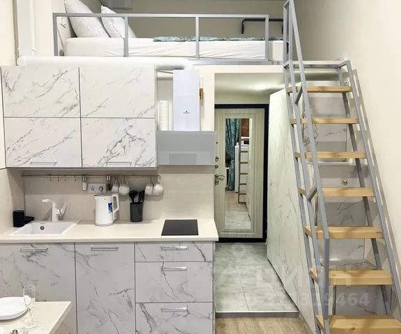 Студия, 22 м², 3/4 этаж