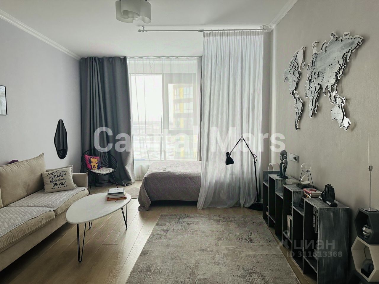 Сдается1-комн.квартира,52м²