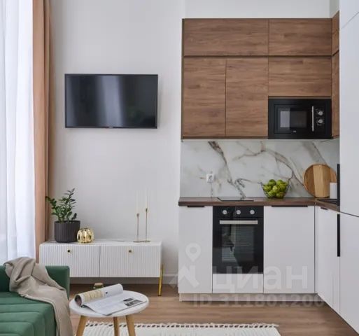 Студия, 34 м², 1/17 этаж