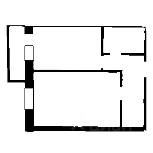 Планировка этой квартиры по данным Циан