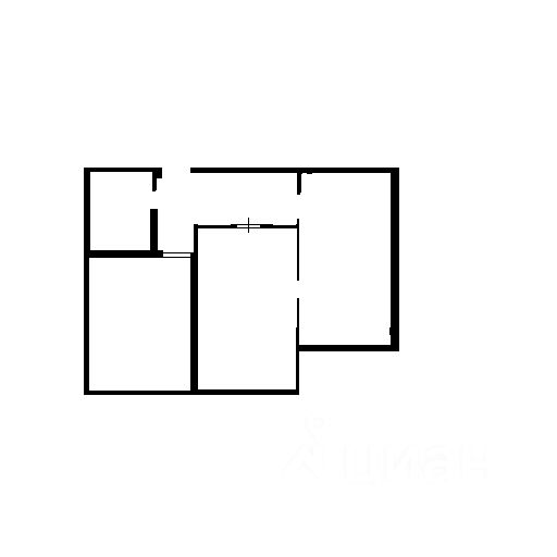 Планировка этой квартиры по данным Циан