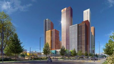 2-комн.кв., 55 м², этаж 18