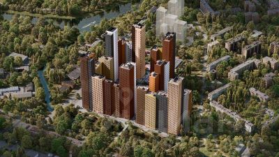 2-комн.кв., 53 м², этаж 20