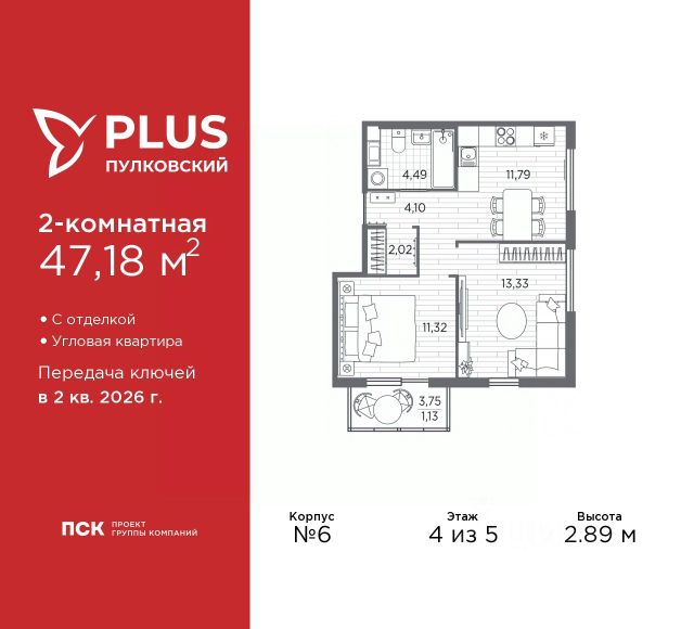 ЖК «PLUS Пулковский»