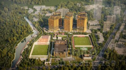 студия, 40 м², этаж 13